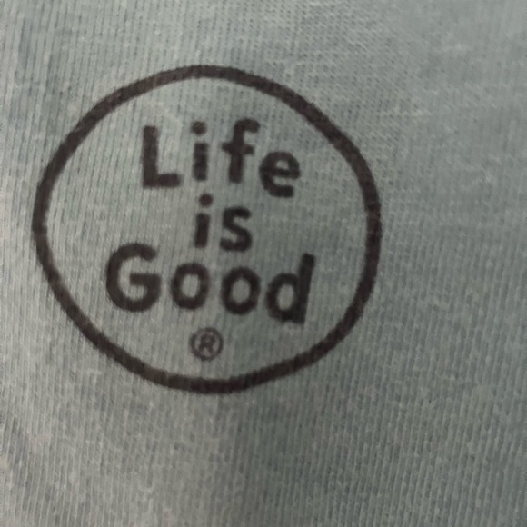 Life is good Happy Hour Tee shirt 100% cotton baggy travel beach leisure XL - Picture 5 of 7